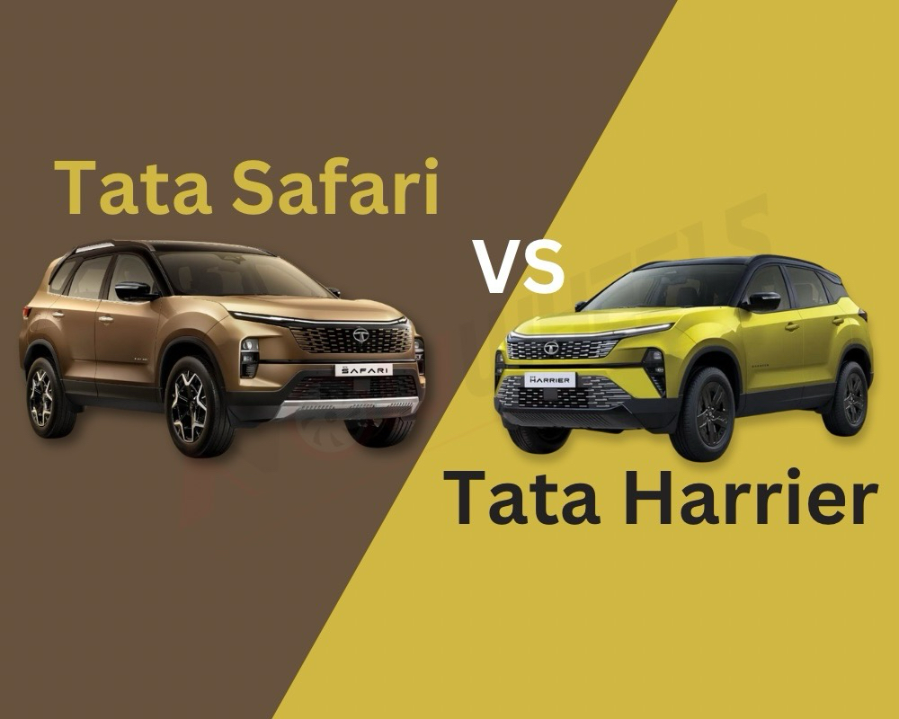 Tata Safari Vs Tata Harrier